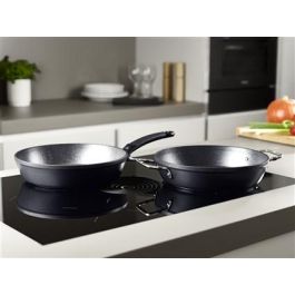 Fissler Adamant® Cacerola Baja 24cm - Antiadherente, Apto para Inducción, Revestimiento de Carburo de Silicio, 056-515-24-100/0 Fissler Adamant® Cacerola Baja 24cm - Antiadherente, Apto para Inducción, Revestimiento de Carburo de Silicio, 056-515-24-100/0