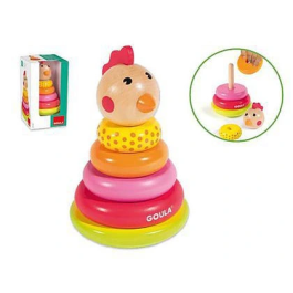 Goula Juego Didáctico Apilable Gallina de Madera para Bebés a Partir de 18 Meses Precio: 15.68999982. SKU: B18CKFFADV