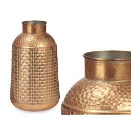 Jarron Relieve Ancho Oro Envejecido Giftdecor 22X39CM (4 Unidades) Jarron Relieve Ancho Oro Envejecido Giftdecor 22X39CM (4 Unidades)