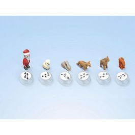 Playmobil Junior Calendario de Adviento Navidad en la Nieve - Juego Educativo para Niños 1-4 Años
