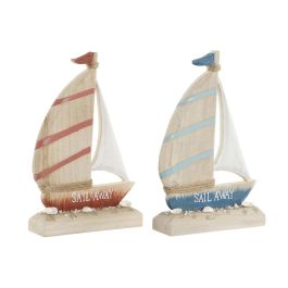 Decoracion Antique DKD Home Decor Azul Rojo 4.5 x 23.5 x 15 cm (2 Unidades) Precio: 16.50000044. SKU: B1K23F45AM