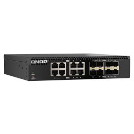 Qnap Qsw-3216R-8S8T Conmutador 16 Puertos 10 Gigabit Ethernet No Gestionado Layer 2 Montaje en Rack Qnap Qsw-3216R-8S8T Conmutador 16 Puertos 10 Gigabit Ethernet No Gestionado Layer 2 Montaje en Rack