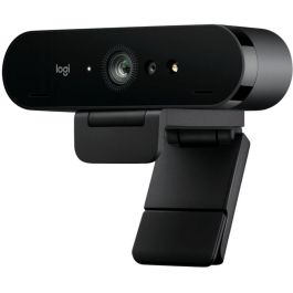 Logitech Brio 4K Webcam Livestream Graphite MS-Hello con Zoom 5x y Campo de Visión 90°, Diseñada para Windows 10 y 11