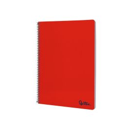 Liderpapel Cuaderno Espiral Smart A4 Tapa Blanda 80 Hojas 75 gr Rayado Horizontal con Margen Rojo Liderpapel Cuaderno Espiral Smart A4 Tapa Blanda 80 Hojas 75 gr Rayado Horizontal con Margen Rojo