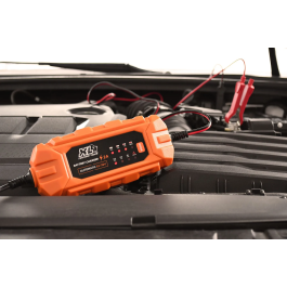 Xl Perform Tools Cargador de Batería para Coche 12V/2A 35W IP65 AAATI89084 - 3m, Protección Polaridad Inversa, Cortocircuito, Batería Defectuosa