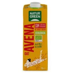 NATURGREEN Bebida Vegetal de Avena 1 Litro Pack de 6 Unidades Precio: 14.4999998. SKU: B18VEHLVED
