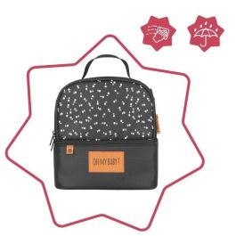 Badabulle Bolsa de almuerzo aislada para bebé Pick & Go con 5L, isotérmica 3h caliente/5h frío, multibolsillos y correa ajustable Badabulle Bolsa de almuerzo aislada para bebé Pick & Go con 5L, isotérmica 3h caliente/5h frío, multibolsillos y correa ajustable
