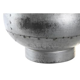 DKD Home Decor Base Lampara Loft Plateado 36 x 43 x 36 cm