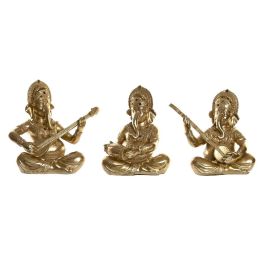 Figura Indio DKD Home Decor Dorado 15.5 x 30 x 31 cm (3 Unidades) Precio: 77.50000027. SKU: B1JVBKHVDY