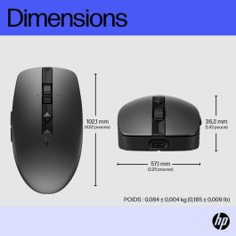 HP 715 Rechargeable Multi-Device Mouse HP 715 Rechargeable Multi-Device Mouse