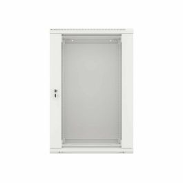 Lanberg WF01-6418-10S Armario Rack de Pared 18U, Color Gris, 60 kg de Capacidad Máxima Lanberg WF01-6418-10S Armario Rack de Pared 18U, Color Gris, 60 kg de Capacidad Máxima