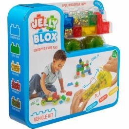 Goliath GOL8720077316942 Jelly Blox Vroom Truck Kit - Bloques de Construcción Blandos con Vehículos para Niños de 2 años