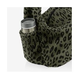 Reisenthel Bolso Moonbag Teddy Leo Oliva - Bolso Grande, 24 Litros, 480 x 330 x 140 mm, Poliéster Monocromo