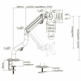 Soporte TV Ewent EW1533 8 kg