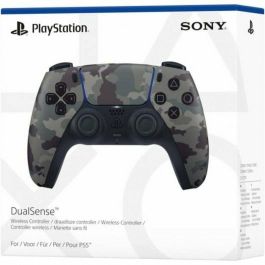 Sony PS5DSCAMOV2 Mando Inalámbrico DualSense Camuflaje Gris para PS5 y PC