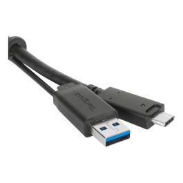 Targus ACC1135GLX Cable USB-C Macho a USB-C Macho 1.8m USB 3.2 Gen 1 (3.1 Gen 1) Negro