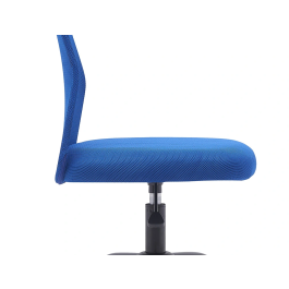 Q-connect Silla de Oficina Parma Malla Sin Reposabrazos Altura Max 990 Color Azul