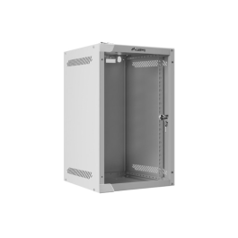 Lanberg WF10-2309-10S Armario Rack 9U Bastidor de Pared, 20 kg de Capacidad Máxima, Color Gris