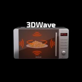 Cecotec ProClean 5110 Inox Microondas con Grill Encimera Acero Inoxidable 20 L 700 W