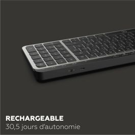 Teclado Mobility Lab KP450W Compact Negro Gris