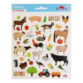 Stickers Grupo Global Gift Bolsa 1H Classy Animales Granja Glitter Precio: 2.50000036. SKU: B1AZJAWV7H