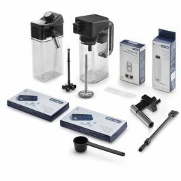 Delonghi ECAM650.85.MS PrimaDonna Elite Experience Cafetera Espresso conectada, pantalla táctil 4.3", jarra térmica, Gris