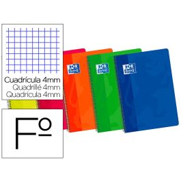 Bloc Espiral Oxford Cartoncillo Folio 80 Hojas Cuadros 4 mm 5 unidades Precio: 16.68999948. SKU: B1DEF76JPM