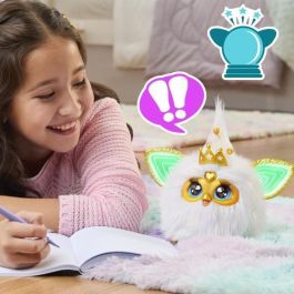 Hasbro HASG1938FA0 Furby Golden Glow, Peluche Interactivo que Brilla en la Oscuridad, Juguete Activado por Voz para Niños +6 Años