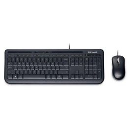 Microsoft 600 Wired Desktop Set: Teclado Resistente a Derrames, Ratón Óptico Ambidextro, Teclas Silenciosas, Controles Multimedia Precio: 78.99000032. SKU: B15C7K9X3S