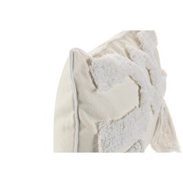 DKD Home Decor Cojín Urban Poliéster Crudo 30 x 50 cm (2 Unidades)