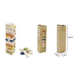DKD Home Decor Juego de Mesa de Bloques de Madera Infantil, Multicolor, 54 Piezas, Pack de 6 Unidades Precio: 63.69000044. SKU: B1AH32E5NR
