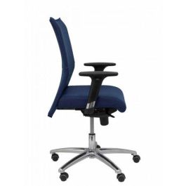 Silla Piqueras Y Crespo Albacete Confidente Brazos Cromados Regulables Mecanismo Sincro Asiento Y Respaldo Tapizado Bali Azul Marino Precio: 542.49999947. SKU: S5702949