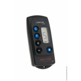 Num'Axes Set de entrenamiento remoto CANICOM 200m, 9 niveles de estimulación, control remoto y collar sumergible