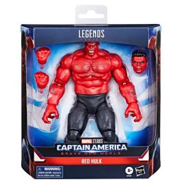 Hasbro G0160 Figura de Acción Red Hulk Marvel Legends Series Captain America Brave New World Marvel Studios 15 cm Precio: 37.50000056. SKU: B1B6ZHSLEZ
