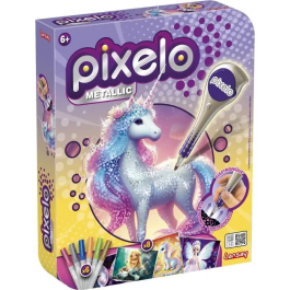 Lansay Pixelo Studio Lápiz Electrónico para Diseños con Efectos Punteados Únicos