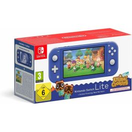 Nintendo Switch Lite Consola Portátil – Azul + Animal Crossing: New Horizons (Descarga) NINSWLBLEUEACNH Precio: 265.89000042. SKU: B1K3QAVQQS