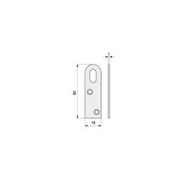 Colgador Nq Nº1/60Mm. Amig Colgador Nq Nº1/60Mm. Amig