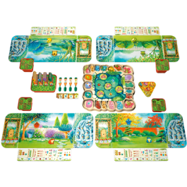 Rebel Juego de Mesa Pérgola REGAR0101ES Juego de estrategia y jardinería para diseñar tu propio jardín