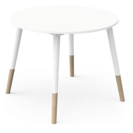 Demeyere AUC1703287645149 Conjunto FIMIANA 1 mesa + 2 sillas, estilo escandinavo, Blanco mate / Roble Kronberg Demeyere AUC1703287645149 Conjunto FIMIANA 1 mesa + 2 sillas, estilo escandinavo, Blanco mate / Roble Kronberg