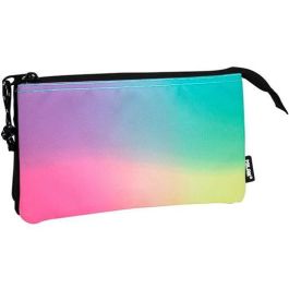 Milan Estuche Portatodo 5 Compartimentos Sunset Negro - Tejido Ripstop, 22x12x4 cm Precio: 9.5900002. SKU: S8413200