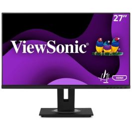 Viewsonic VG2748a Monitor Profesional LED IPS 27" (68.6cm) Full HD (1920x1080) 5ms Negro, Altavoces, USB, Ajuste Altura