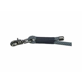 Ramal ajustable para perro Trixie Soft Rope Negro Gris S S/XL