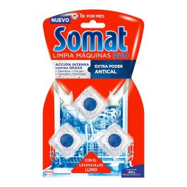 Somat Limpia Máquinas para Lavavajillas 3 Dosis (Lavavajillas Lleno) Extra Poder Anti-Cal Acción Intensa Contra Grasa Precio: 4.94999989. SKU: S7912816