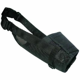 Yago Bozal de Nylon Negro para Perros Grandes con Red Transpirable y Ajustable, Permite Beber y Jadear, Antiladridos Mordeduras Precio: 21.90000054. SKU: S7171599