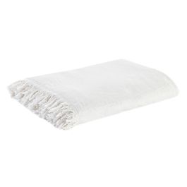 Plaid Scandi DKD Home Decor Blanco 250 x 150 cm (2 Unidades) Plaid Scandi DKD Home Decor Blanco 250 x 150 cm (2 Unidades)