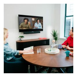 Owl Labs Owl Bar (Charcoal) - Dispositivo de Videoconferencia 4K con Enfoque de Altavoz Activo, Barra de Colaboración de Video USB-C, Certificado para Teams