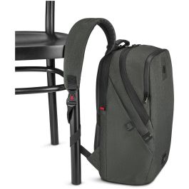 Wenger MX ECO Light Mochila para Portátil 16" y Tablet 10" Gris Carbón - Plástico Reciclado, Urbana Hombre