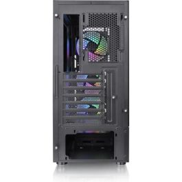 Caja de PC Mid Tower sin fuente de alimentación - THERMALTAKE View 200 TG ARGB (Negro) - ATX/Micro ATX - 3x120mm A-RGB - USB 3.0/2.0 - Vidrio templado Caja de PC Mid Tower sin fuente de alimentación - THERMALTAKE View 200 TG ARGB (Negro) - ATX/Micro ATX - 3x120mm A-RGB - USB 3.0/2.0 - Vidrio templado