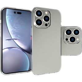 eSTUFF INFINITE VIENNA Funda TPU para iPhone 14 Pro - Transparente - 100% Plástico Reciclado