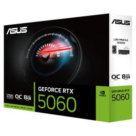 ASUS Tarjeta Gráfica GeForce RTX 5060 OC 8GB GDDR7 128-bit 2xHDMI 1xDP LP BRK